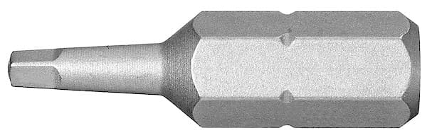 EMBOUT 1/4 CARRE N 1 LONG 25MM