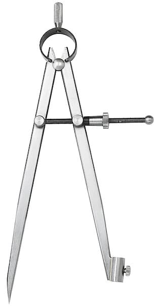 COMPAS PORTE-CRAYON 250 MM