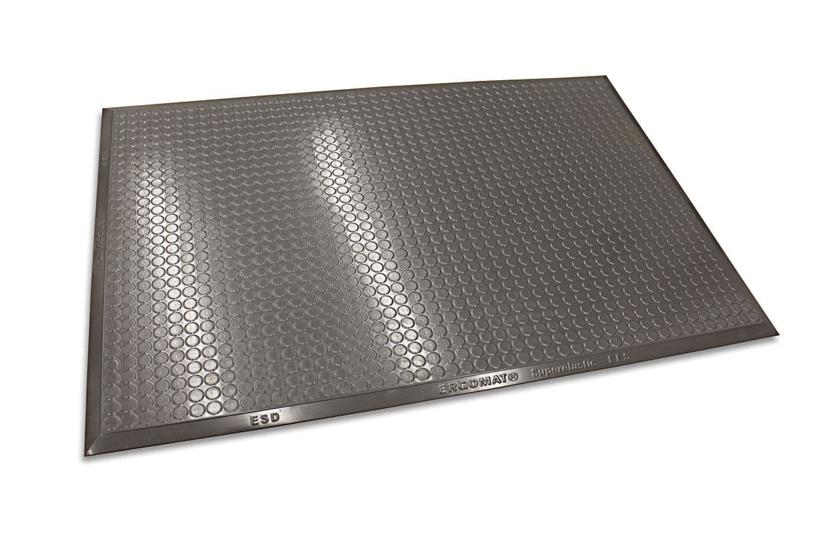 Cleanroom anti-fatigue mats, Ergomat® Complete Smooth ESD L : 90, l : 120