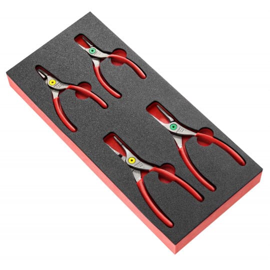Module mousse 4 pinces pour circlips BR DRT