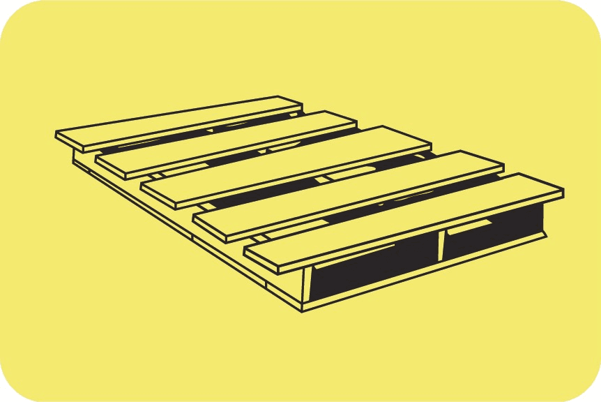 DuraStripe Sign 30 x 20 cm, Pack of 2 PALETTE