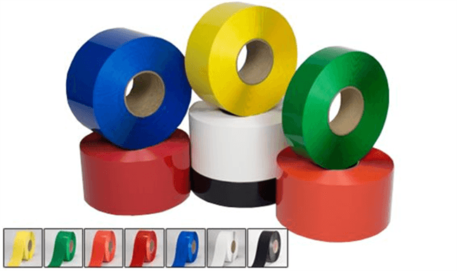 10cm DuraStripe Mean Lean Yellow