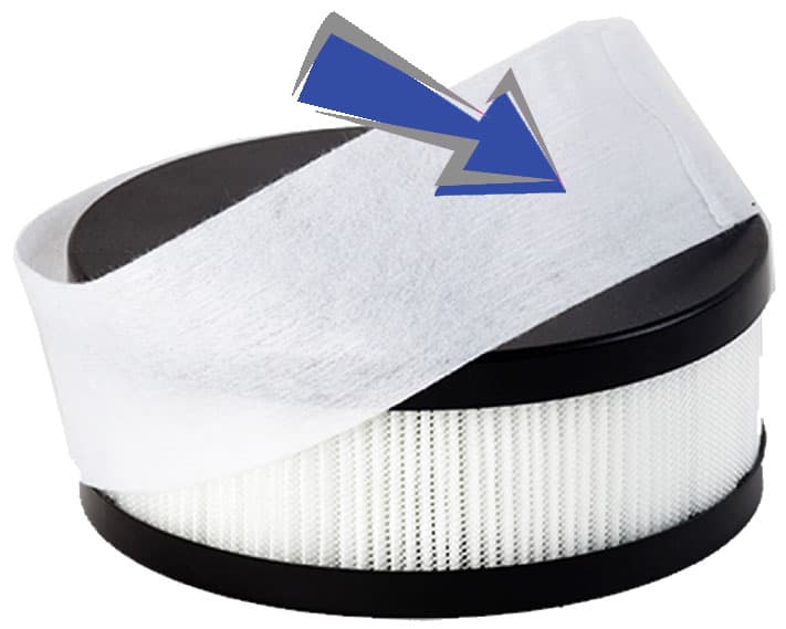 SACHET DE 10 PRE-FILTRES POUR MASQUE MISTRAL