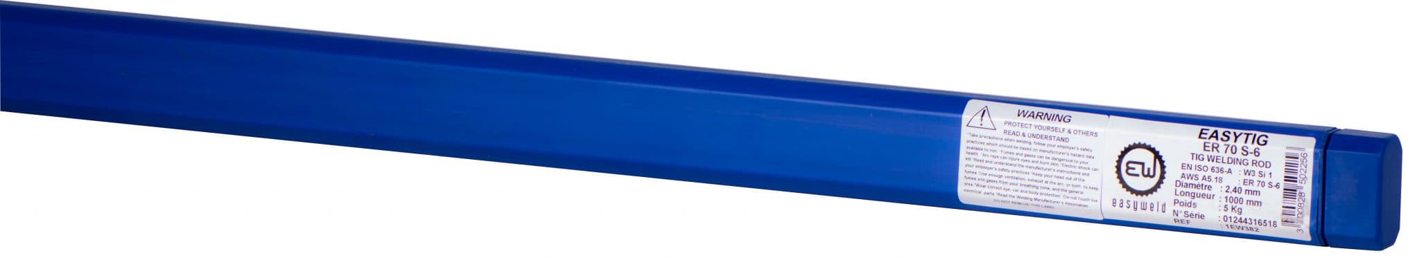 FIL TIG ACIER 2.4X1000mm 5KG Condition de vente : 5