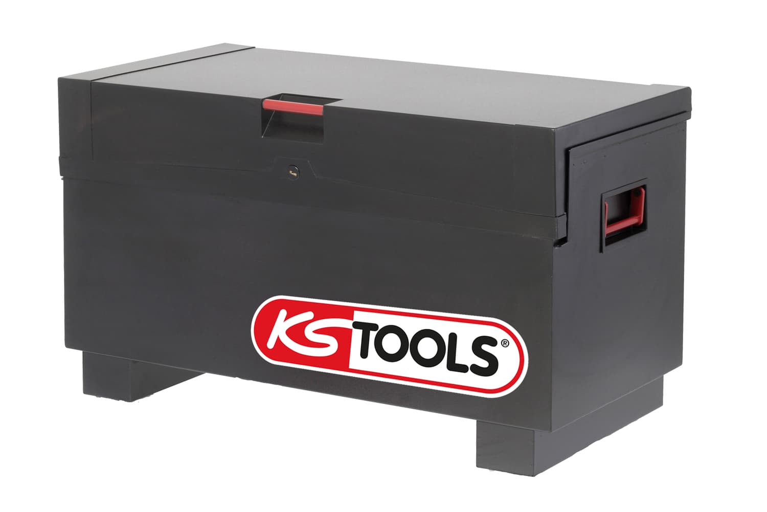 Coffre à outils en tôle d’acier. 1120 x 595 x 650 mm