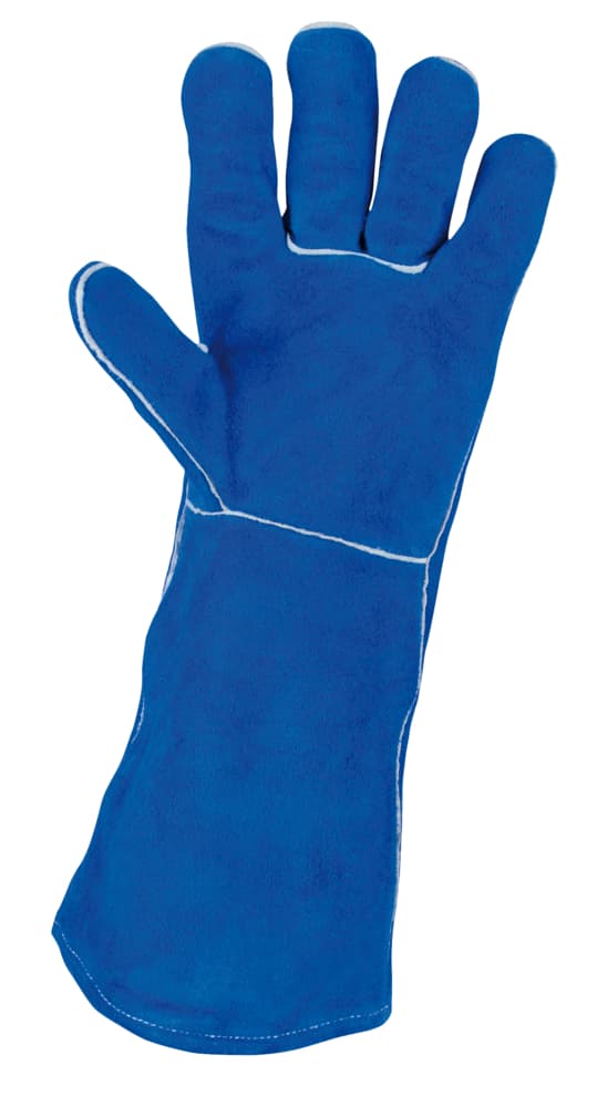 Gants de protection longs en cuir pour soudeur. M