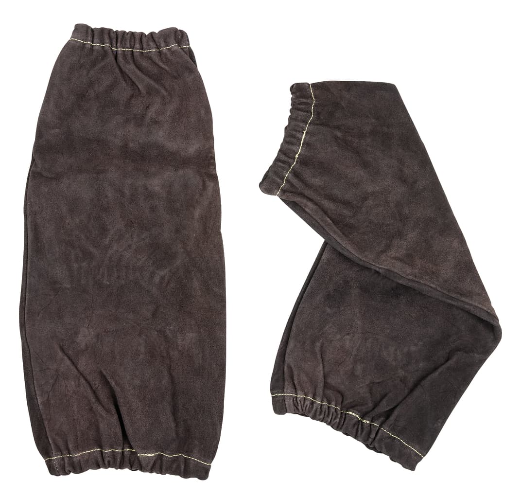 Manchettes en cuir, brun foncé