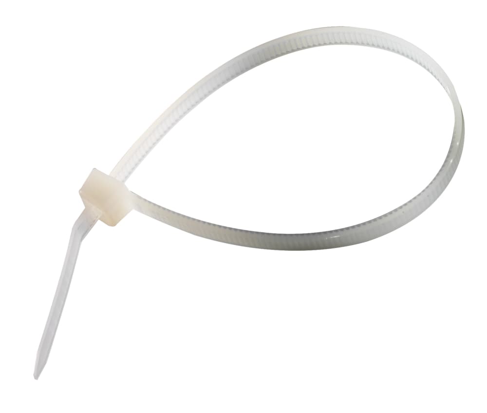 Assortiment de colliers nylon transparents en sachet. 250 pcs
