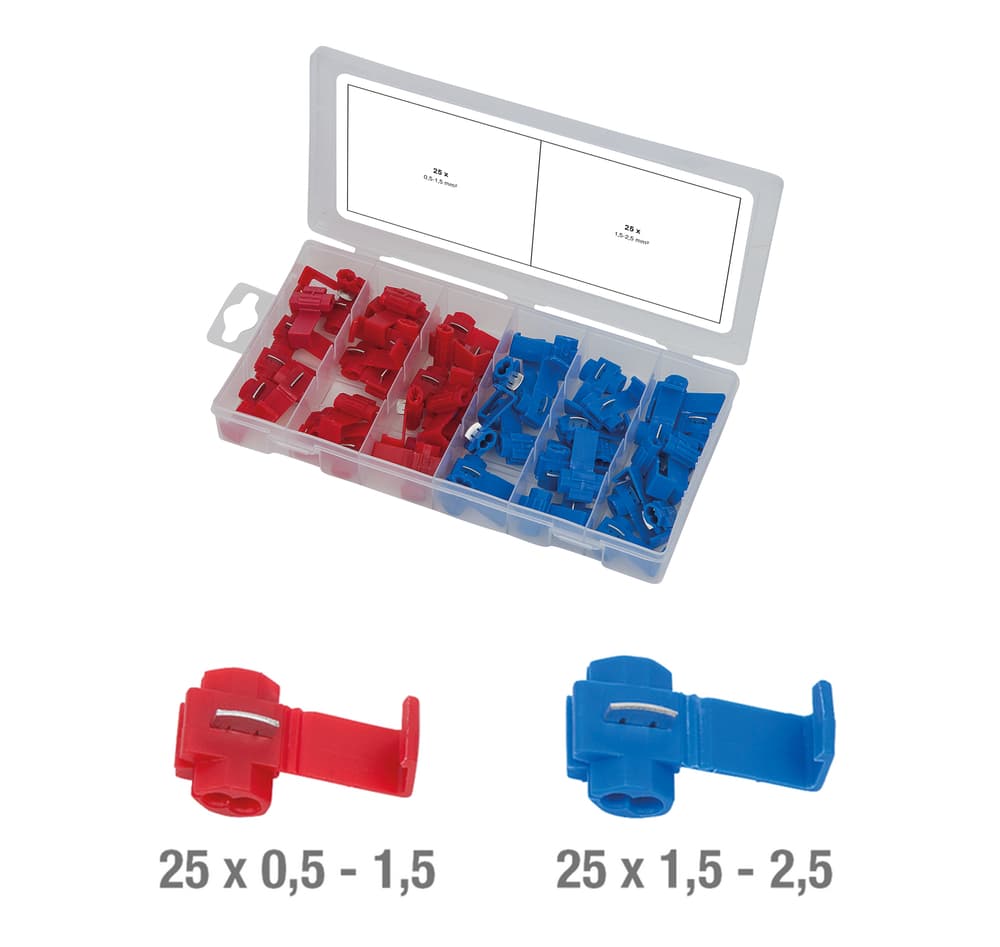 Assortiment de raccords de dérivation. 50 pcs