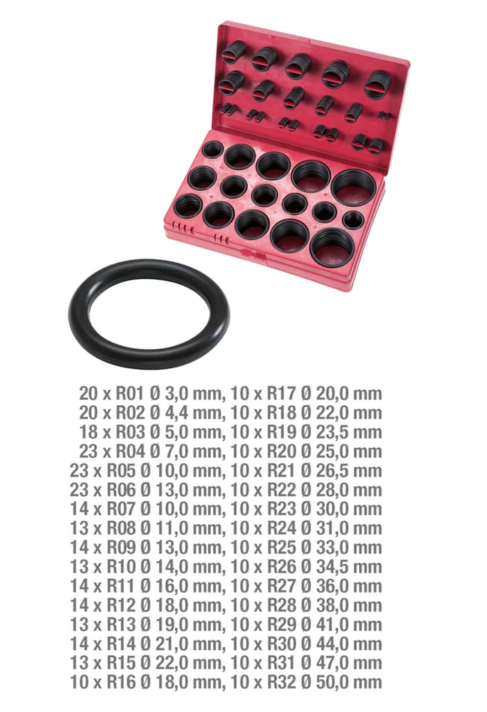 Assortiment de joints toriques x419