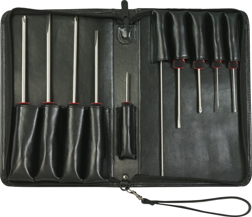 Jeu de tournevis TITANplus Fente et PHILLIPS. 10 pièces