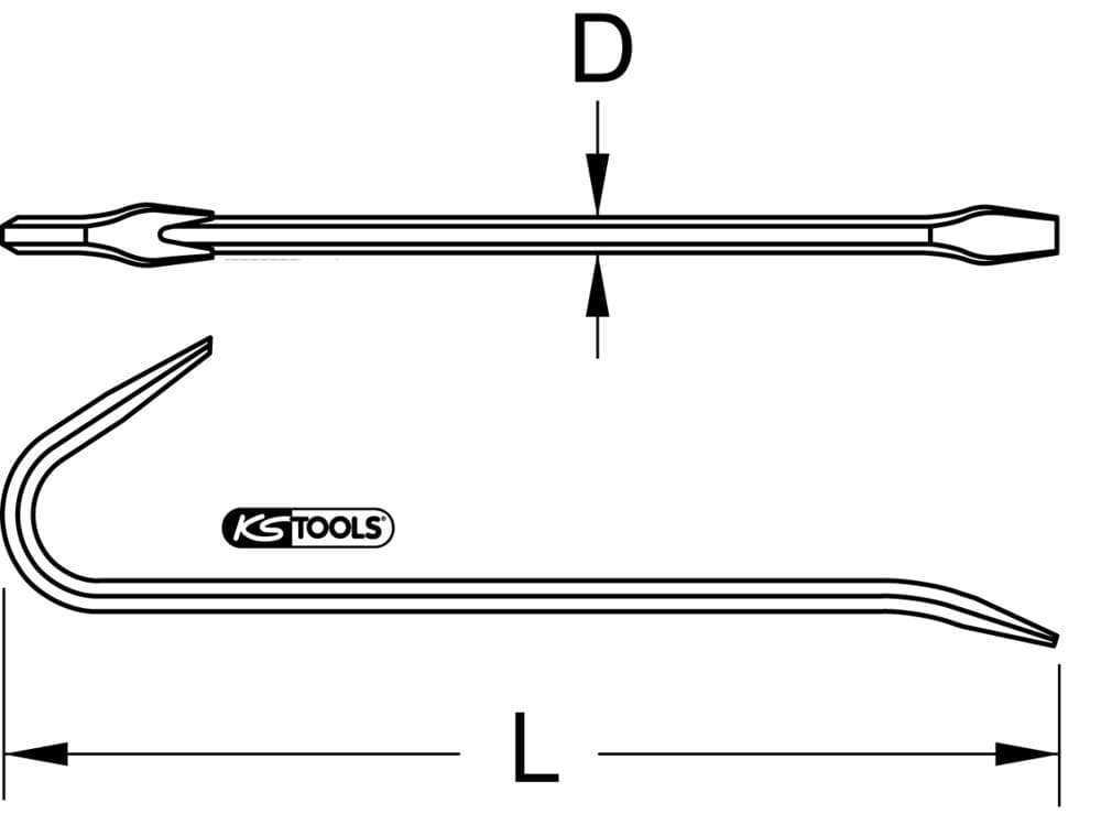 Pince à décoffrer BRONZEplus 300mm. diam  14mm