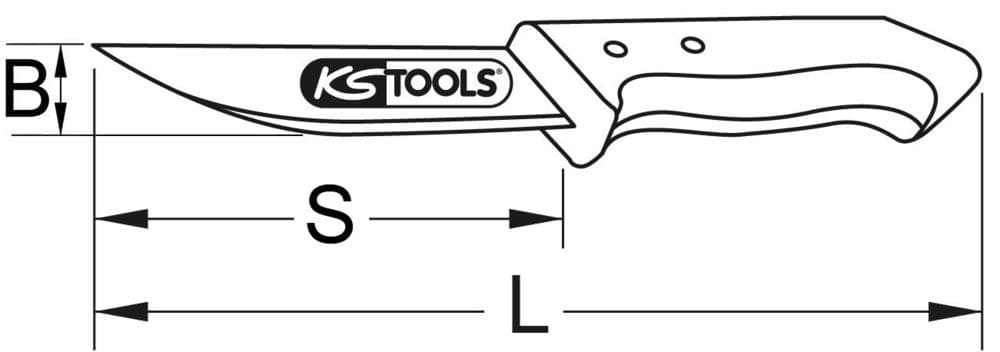 Couteau BRONZEplus lame 30mm