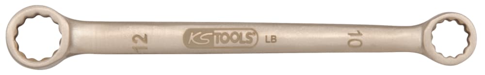 Clé polygonale droite BRONZEplus 6x7. 100mm