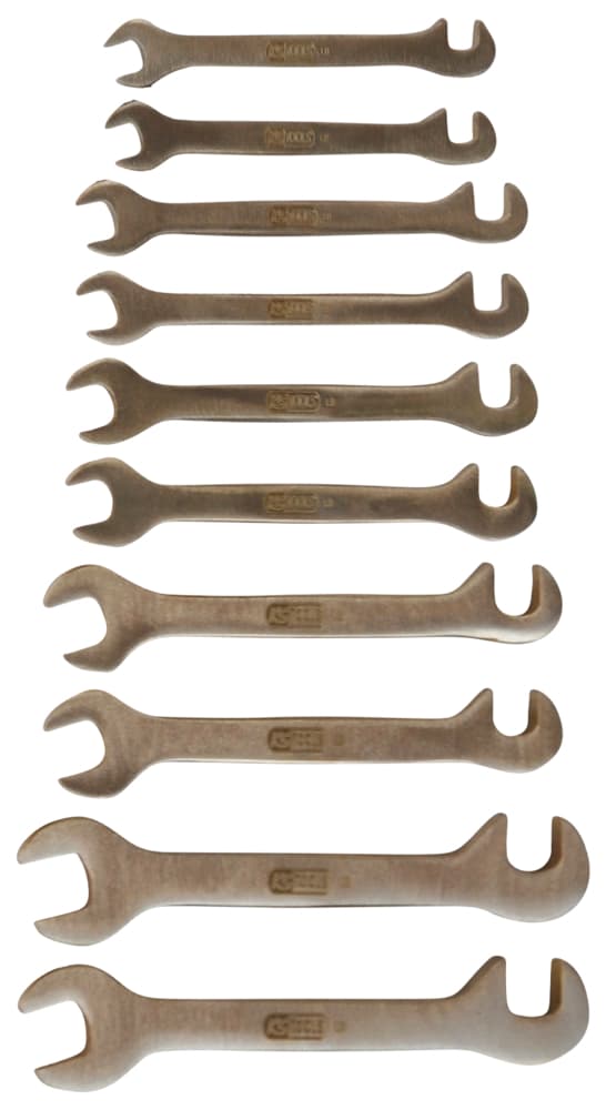 Jeu de clés à fourches BRONZEplus. 10 pièces
