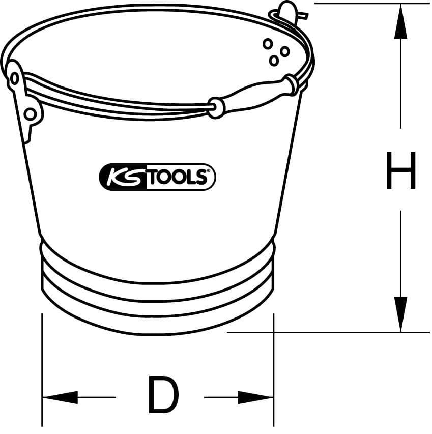 Seau BRONZEplus 12 litres