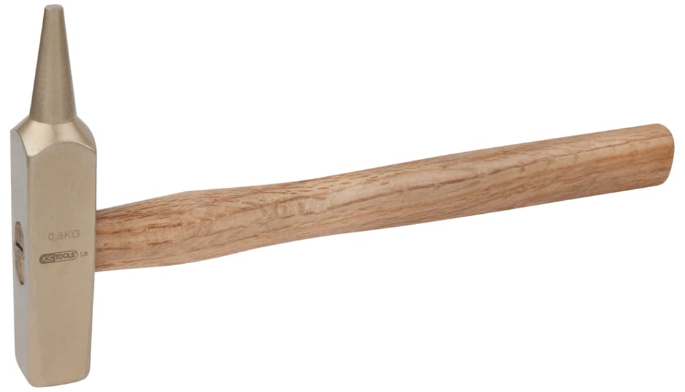 Marteau chasse-rivets BRONZEplus manche hickory. tête 1200g. 380mm