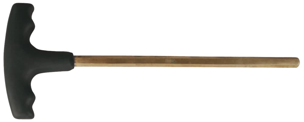 Clé mâle poignée longue en ''T'' BRONZEplus 3mm. 195mm