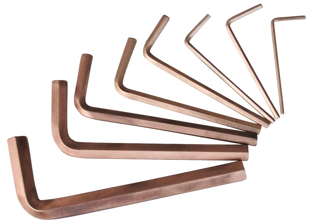 Jeu de clés mâles extra longues BRONZEplus. 9 pièces