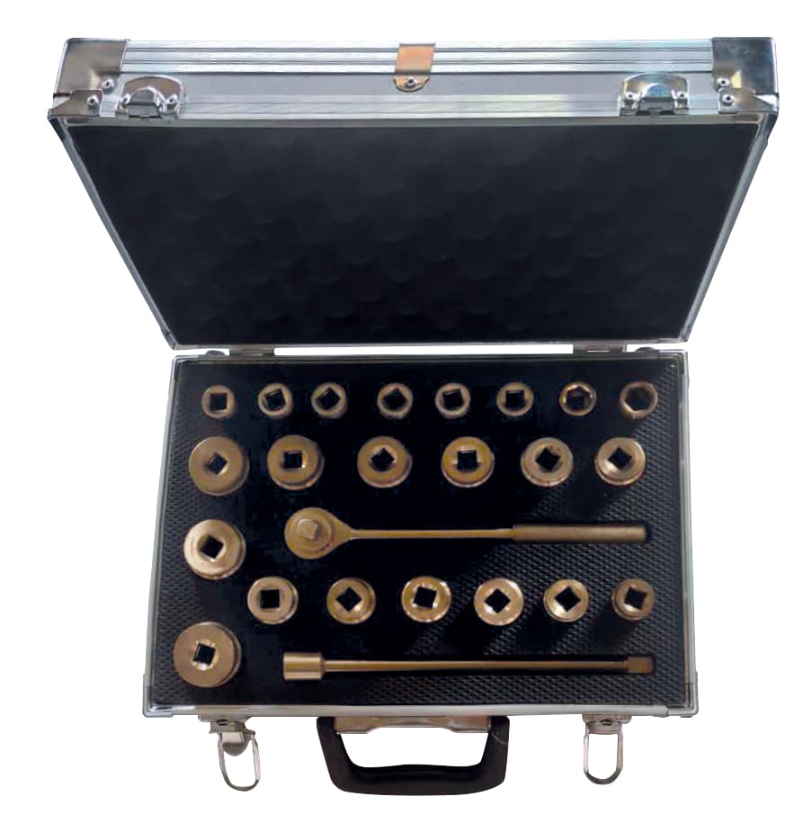 Coffret de douilles BRONZEplus. 24 pièces