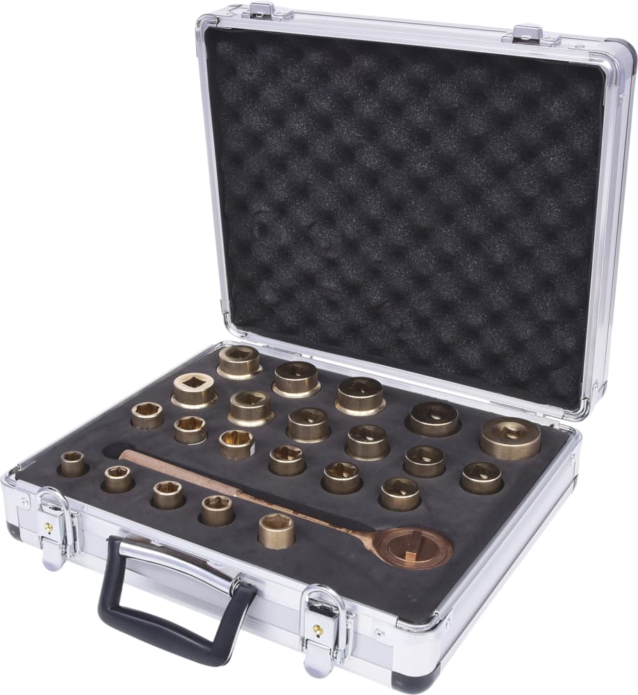 Coffret de douilles BRONZEplus. 23 pièces