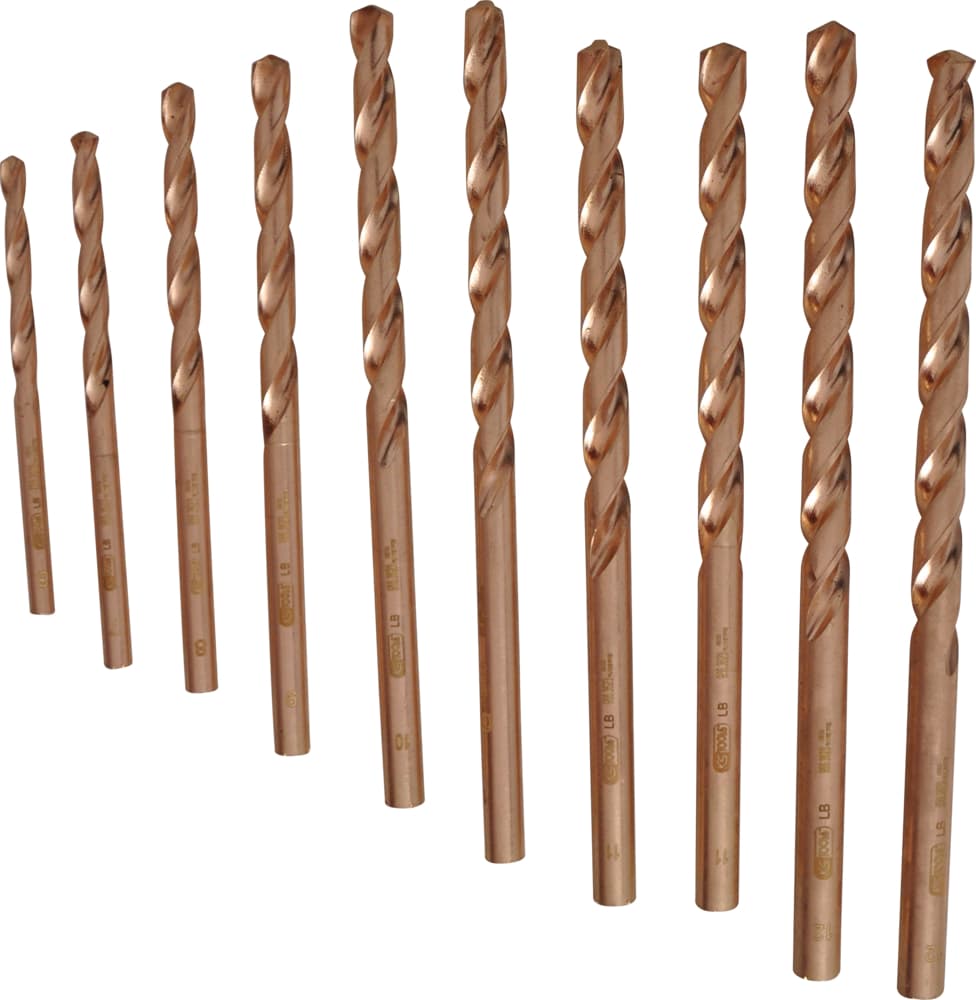 Jeu de forets laminés BERYLLIUMplus. 15 pièces