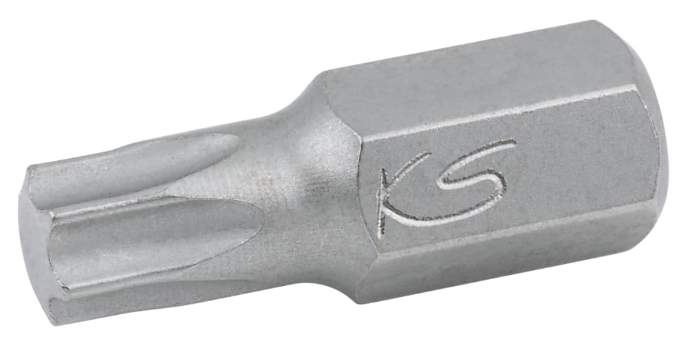 Embout de vissage TORX®. L.30 mm - Entraînement 10 mm - T50