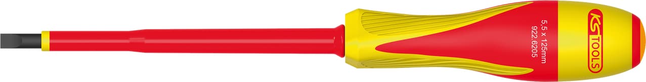 Tournevis Fente bi-matière isolé 1000V. 5.5x125 mm
