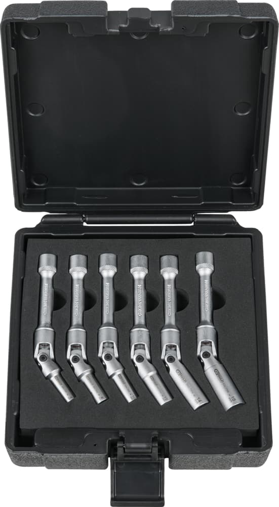 Coffret de douilles longues articulées ULTIMATE® 3-8'' - 8 à 16 mm