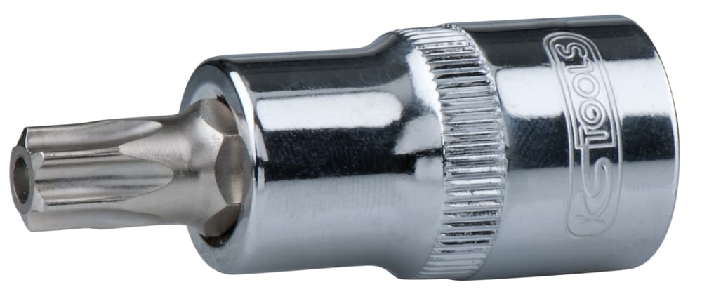 Douille tournevis ULTIMATE TORX® percé 1-2''. L.55 mm - T25