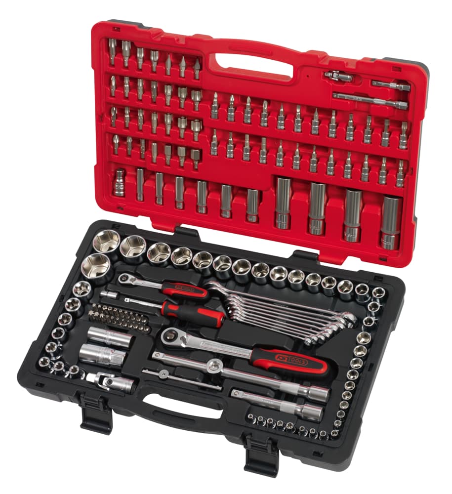 Coffret de douilles 1-4''-1-2'' ULTIMATE. 151 pièces