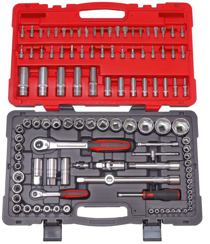 Coffret de douilles et accessoires ULTIMATE 1-4'' - 1-2''. 111 pièces