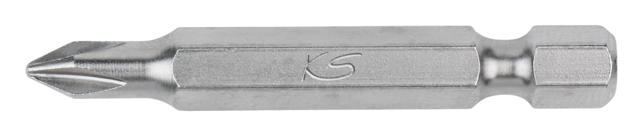 Boîte de 5 embouts de vissage PHILLIPS®. L.50 mm - 1-4'' - PH3