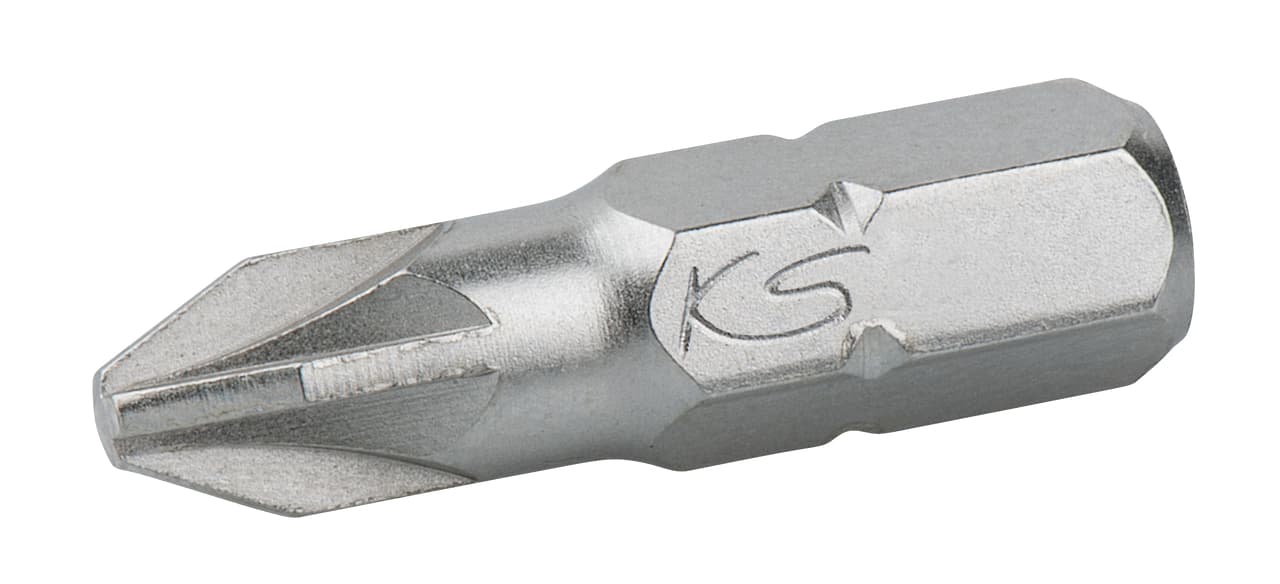 Boîte de 5 embouts de vissage POZIDRIV®. L.25 mm - 1-4'' - PZ2