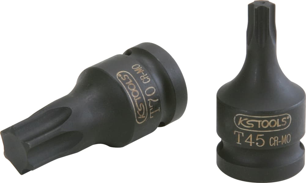 Douille tournevis à chocs courte TORX® 1-2''. T40