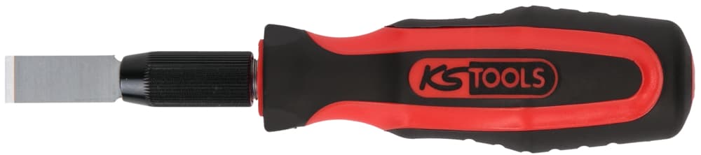 Grattoir à lame interchangeable, poignée bi-matière (du coffret 907.2200)