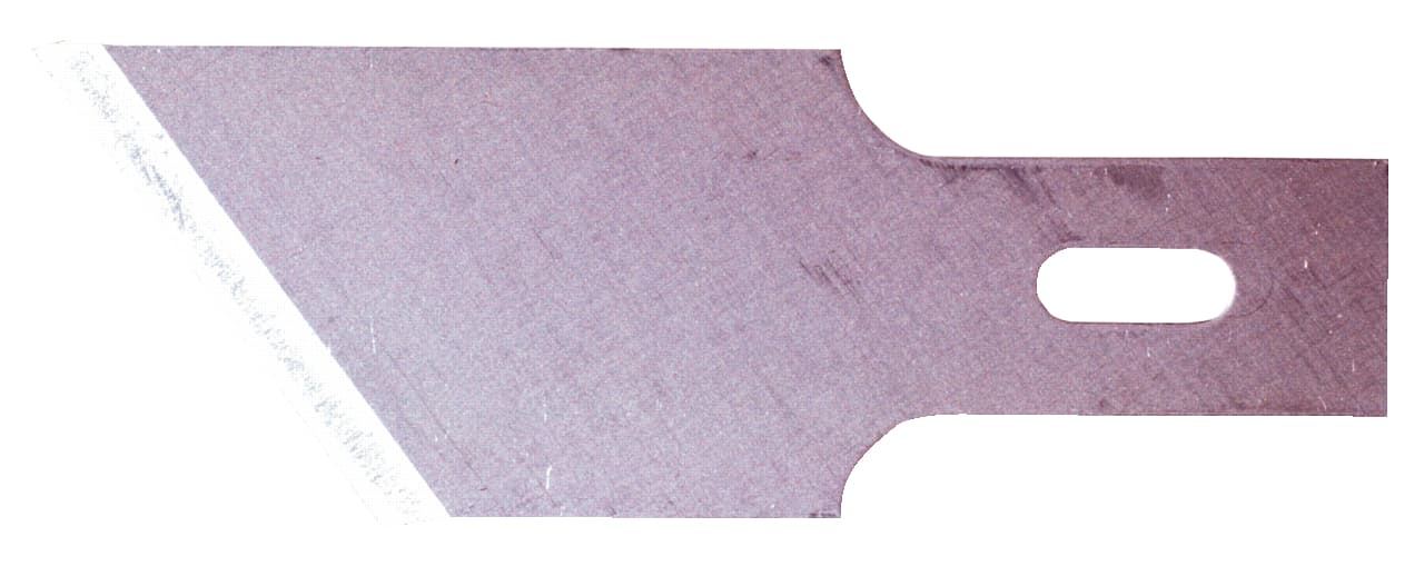 Lames droites biseautées 53°. 16 mm du 907.2200 - paquet de 10 pcs