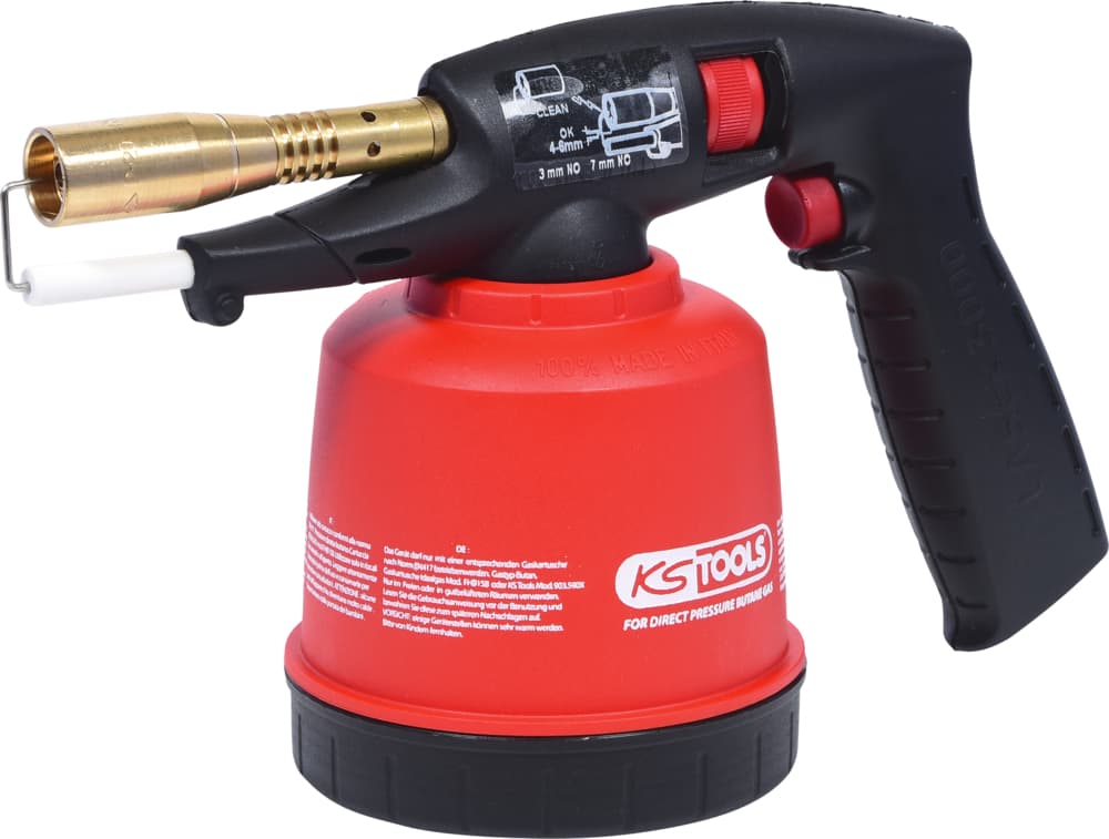 Chalumeau propane avec piezo. corps composite