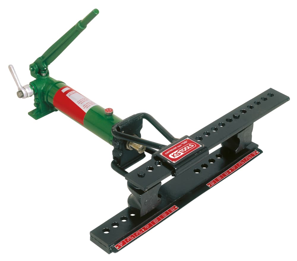 "Cintreuse hydraulique manuelle, 12t avec formes de cintrage 3/8"" à 2"""
