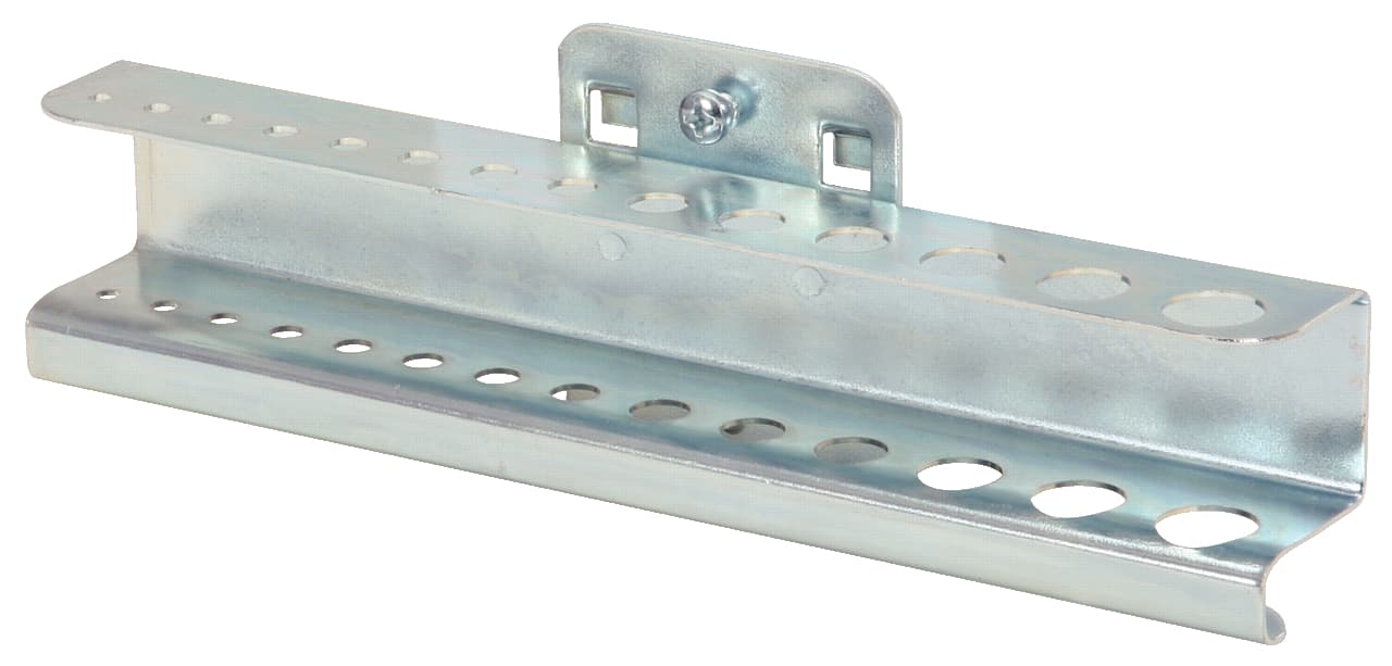 Support pré-percé 150x55 mm. pour 14 pcs