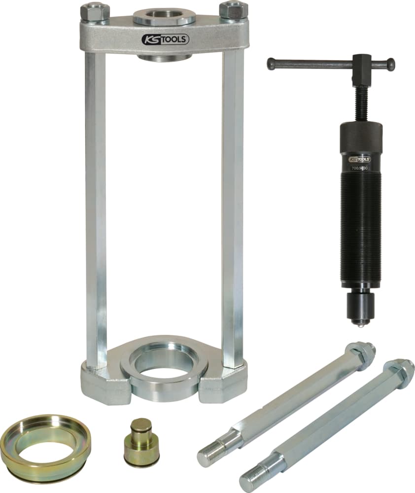 Vérin hydraulique et presse de support. 6 pièces