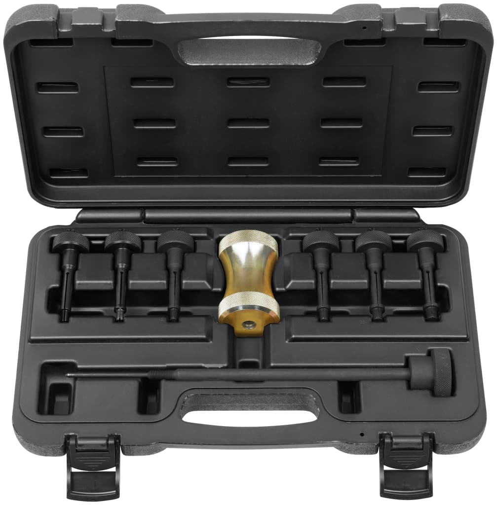 Coffret masse à inertie pour extraire les douilles sur moteurs et boîtes