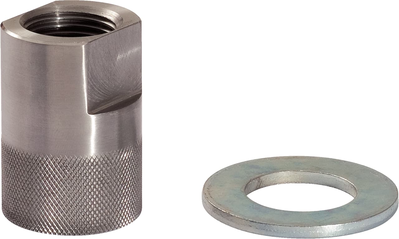 Adaptateur masse à inertie filetage. entretoise diam  28 mm. M24 x 2.0 M20 x 1.5
