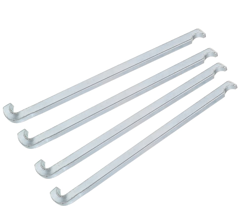Jeu 4 griffes pour extracteur de roulements L.150 mm - 6011-6012-6207-6305