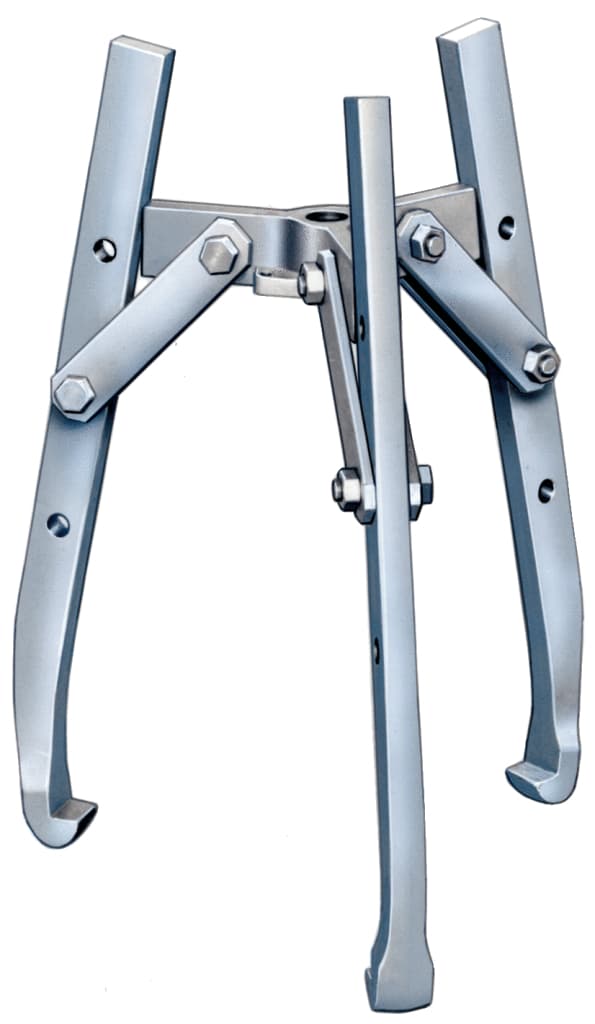 Extracteur universel à 3 griffes utilisation avec vérin hydraulique. 420x290x20