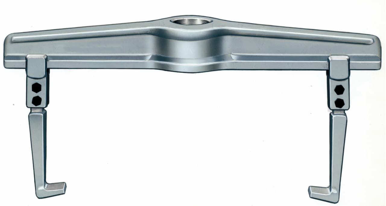 Extracteur universel à 2 griffes utilisation vérin hydraulique 640x225x15 mm