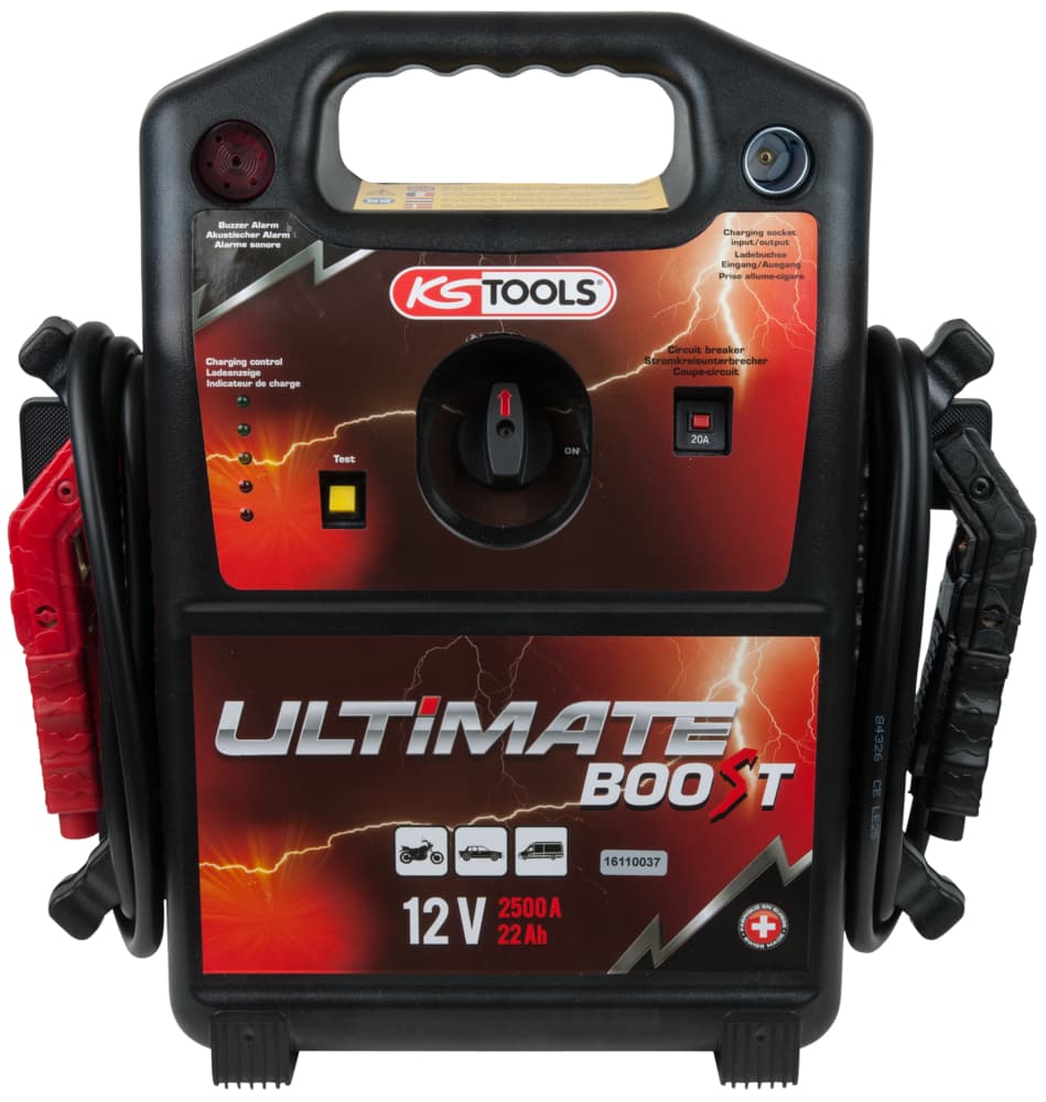 Booster à batterie 12V - 2500 A