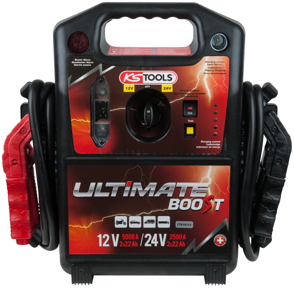 Booster à batterie 12V-24V - 5000A-2500A