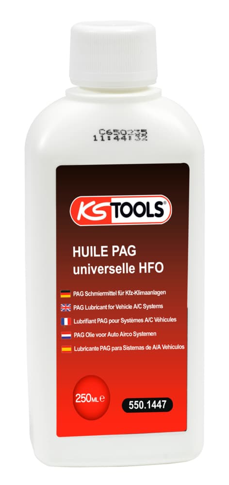Huile PAG universelle HFO R1234YF. 250 ml