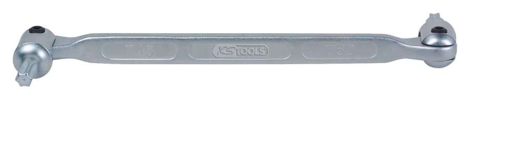 Clé à embout articulé TORX®. T25xT27